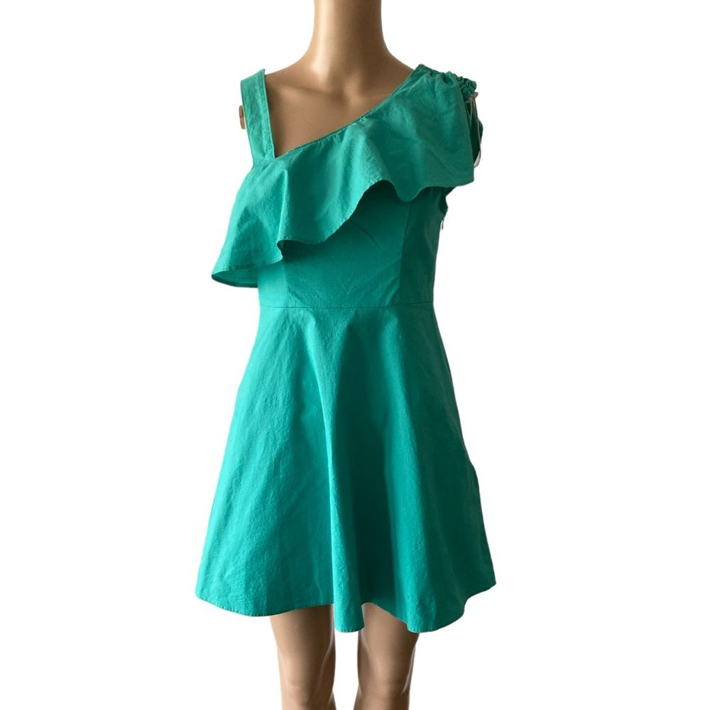 BCBG Generation Teal Jaded Size 2 Mini Dress NWOT